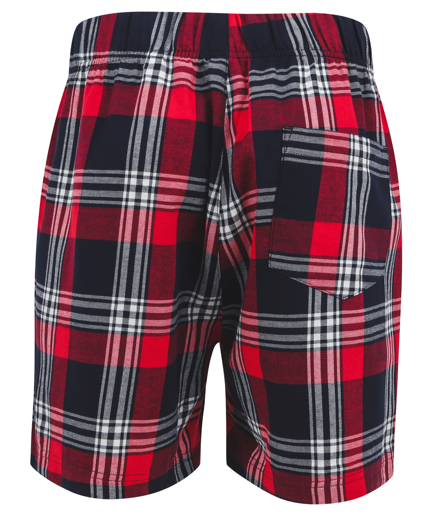 Red-navy-check
