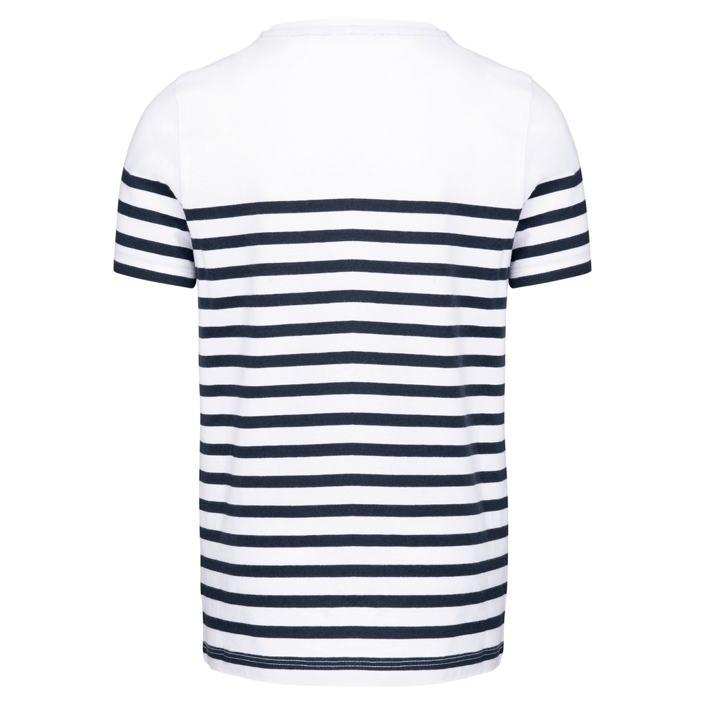 White-navy-stripes