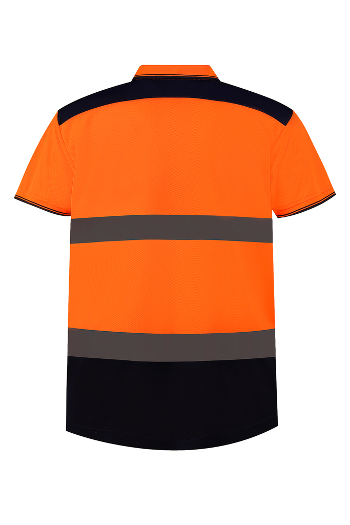 Hi-vis-orange-navy