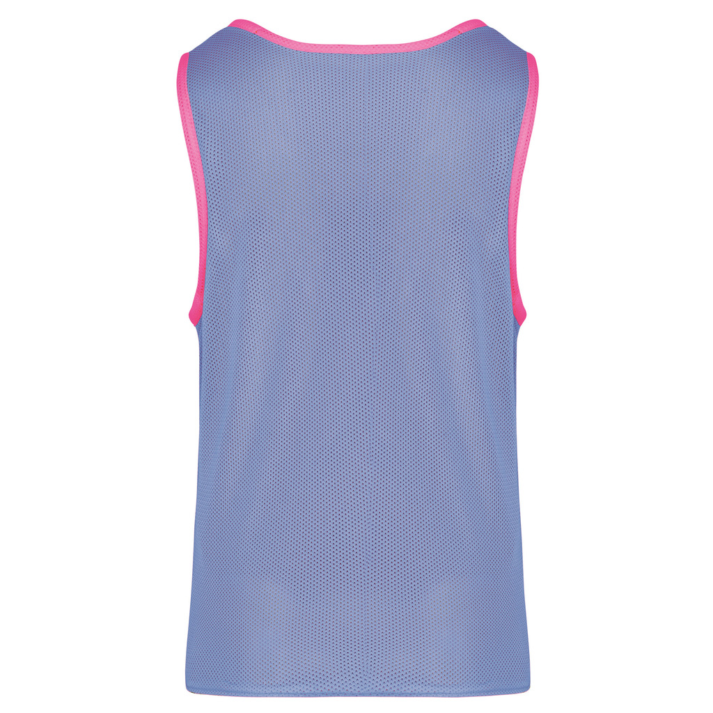 Fluorescent-pink-sporty-sky-blue