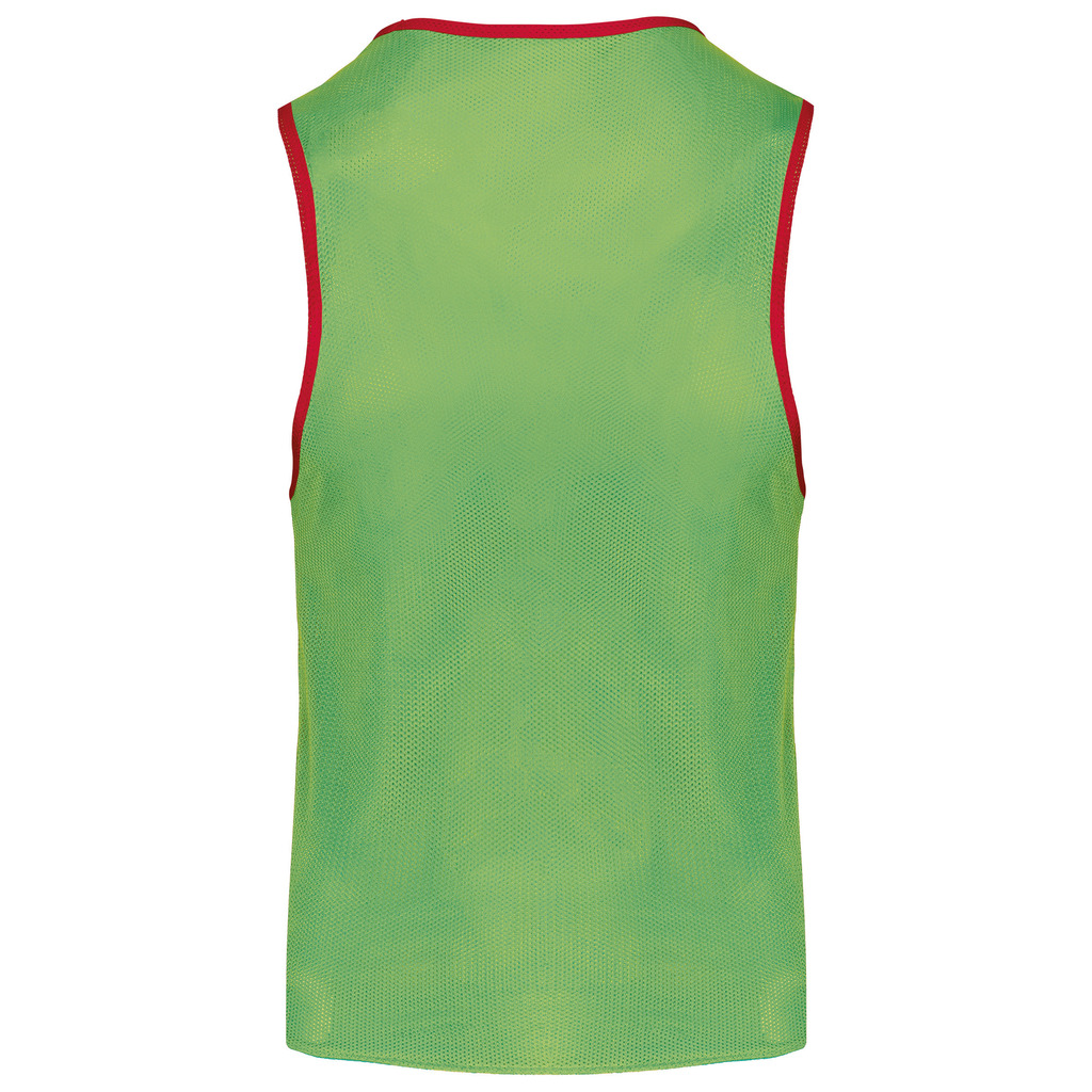 Sporty-red-fluorescent-green