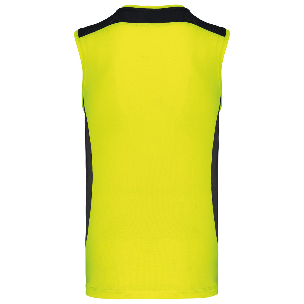 Fluorescent-yellow-black