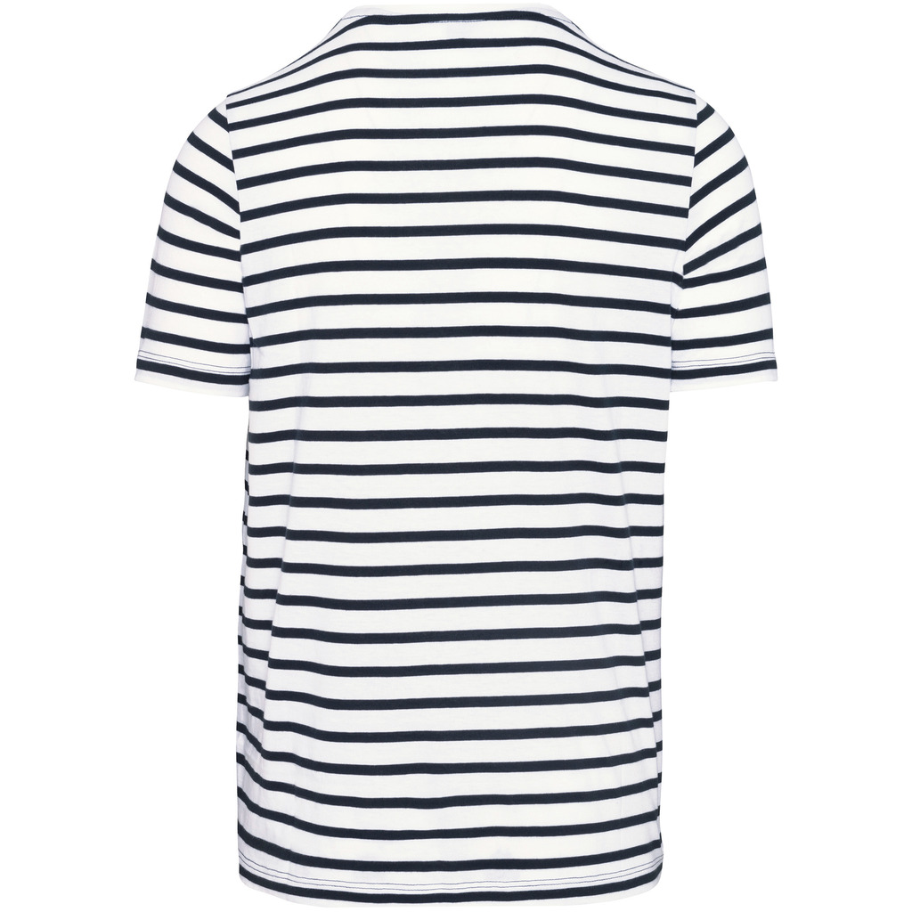 White-navy-stripes