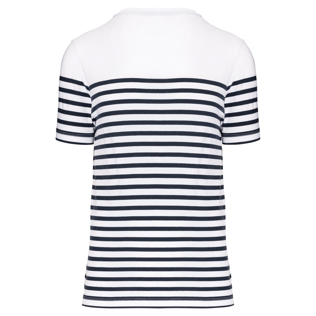White-navy-stripes
