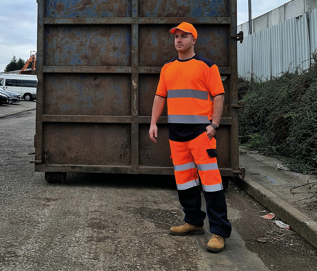 Hi-vis-orange-navy