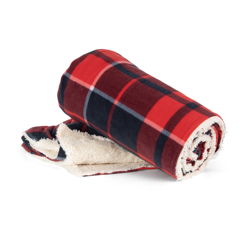 Red-navy-checked