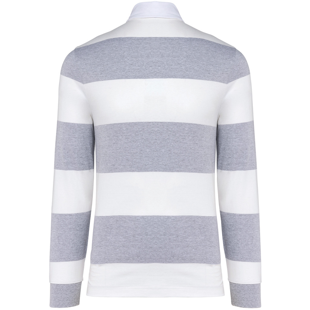 Oxford-grey-white-stripes