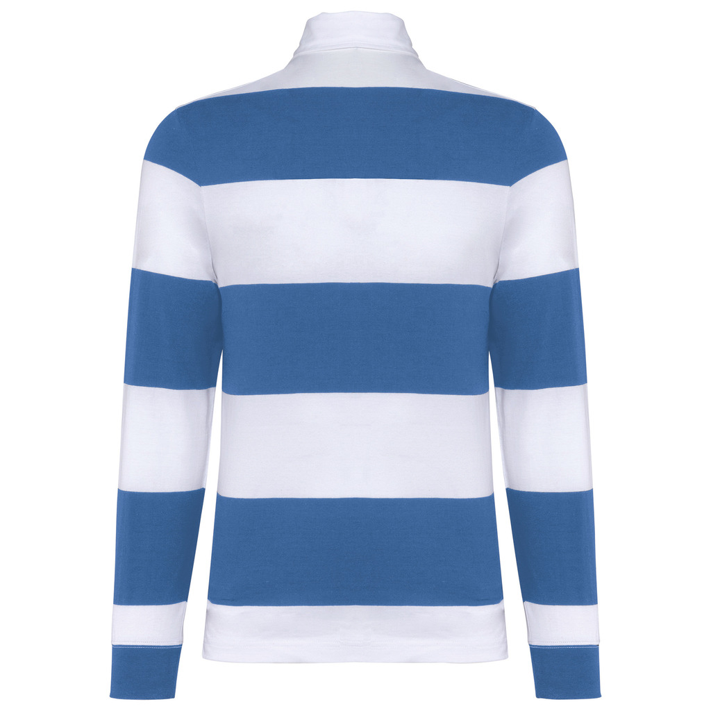 Light-royal-blue-white-stripes