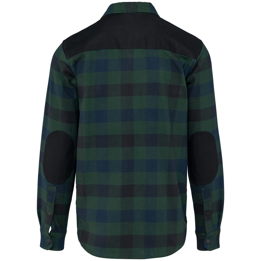 Forest-green-navy-checked-black