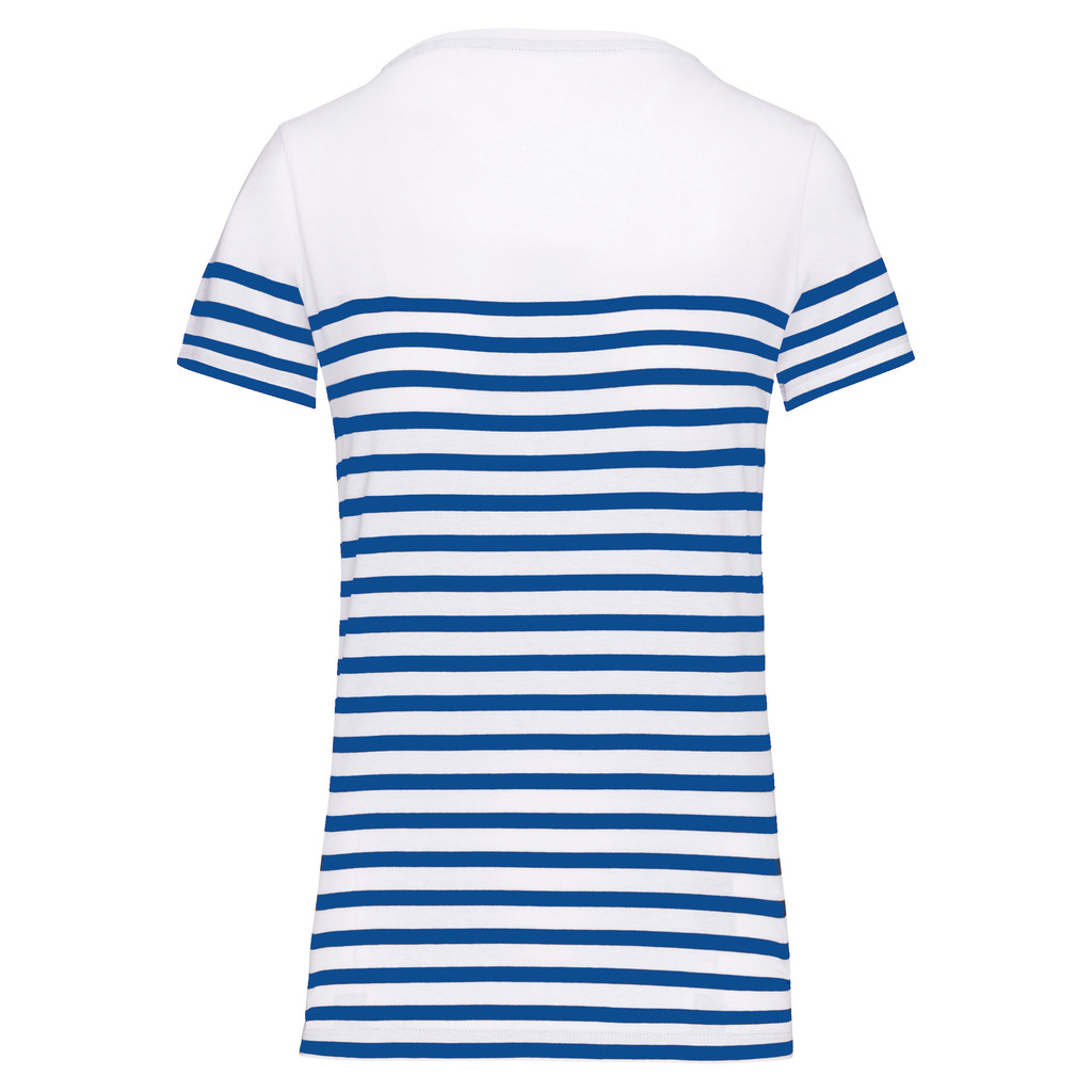 White-royal-blue-stripe