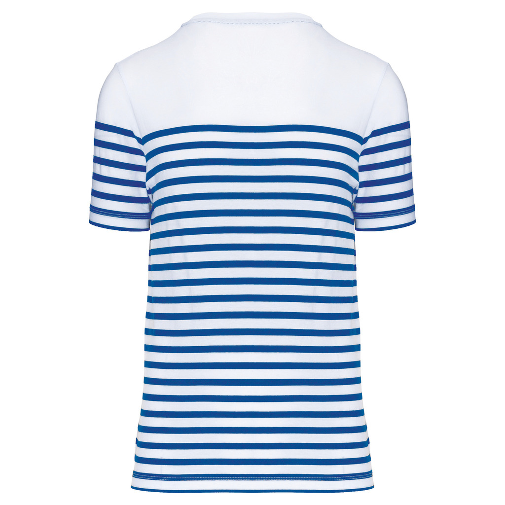 White-royal-blue-stripe