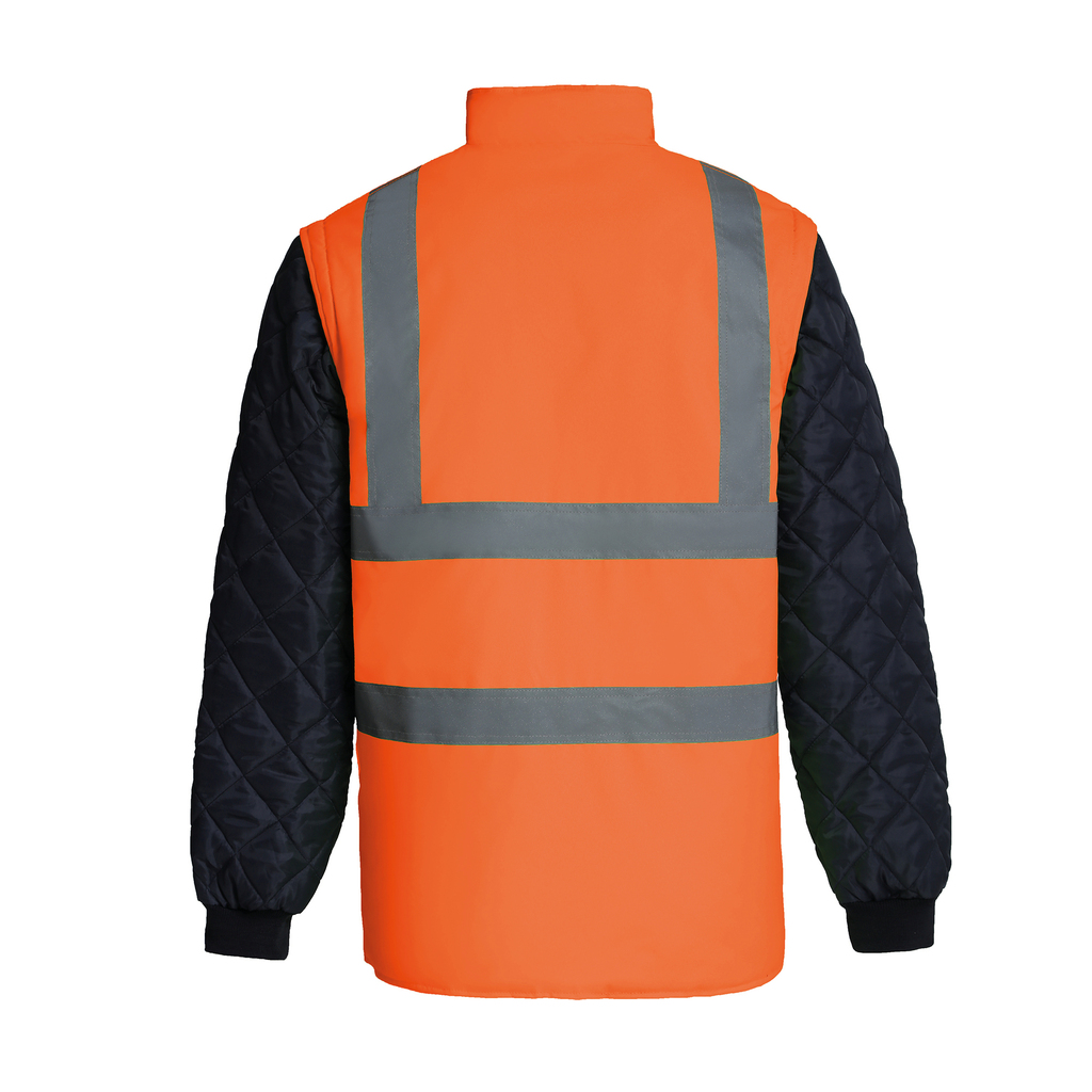 Hi-vis-orange-navy
