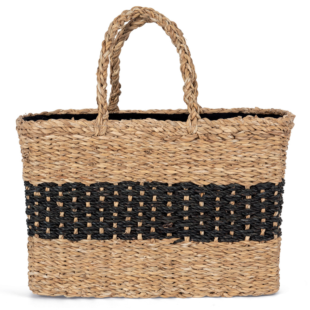 Striped-seagrass-black-black-night