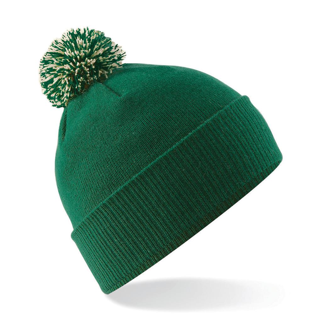 Bottle-green-off-white
