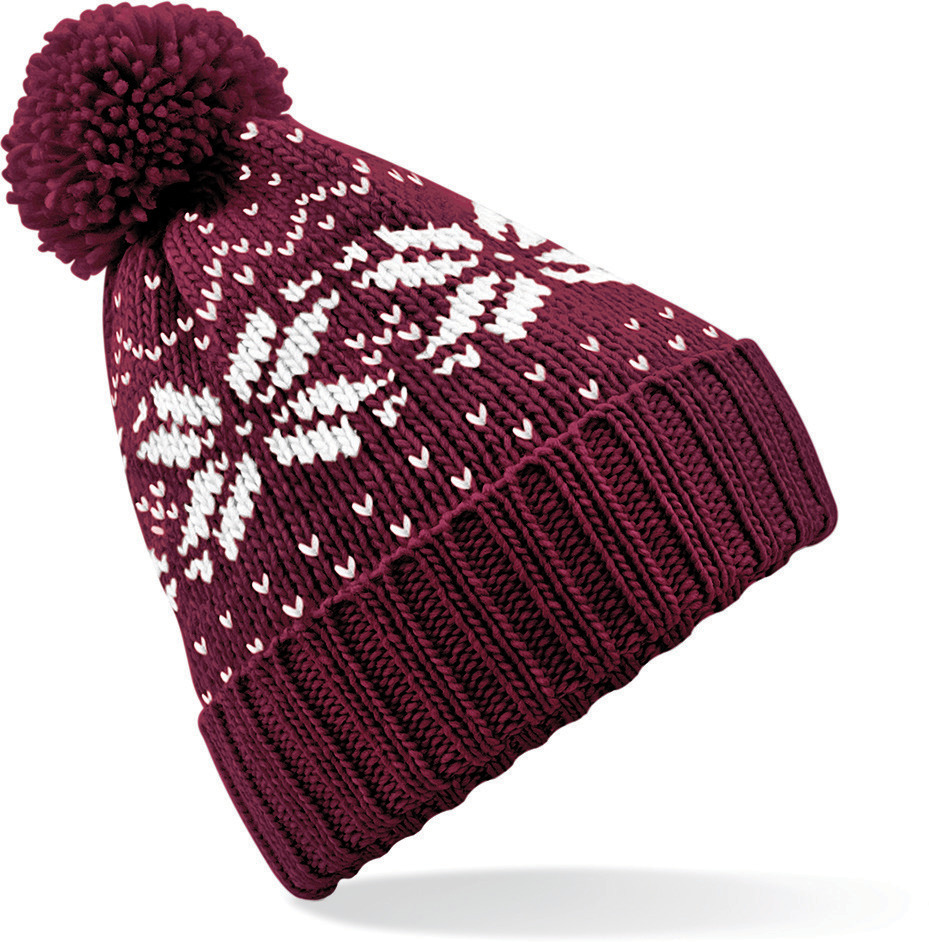 Burgundy-white