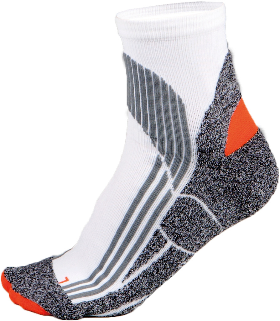 White-grey-orange