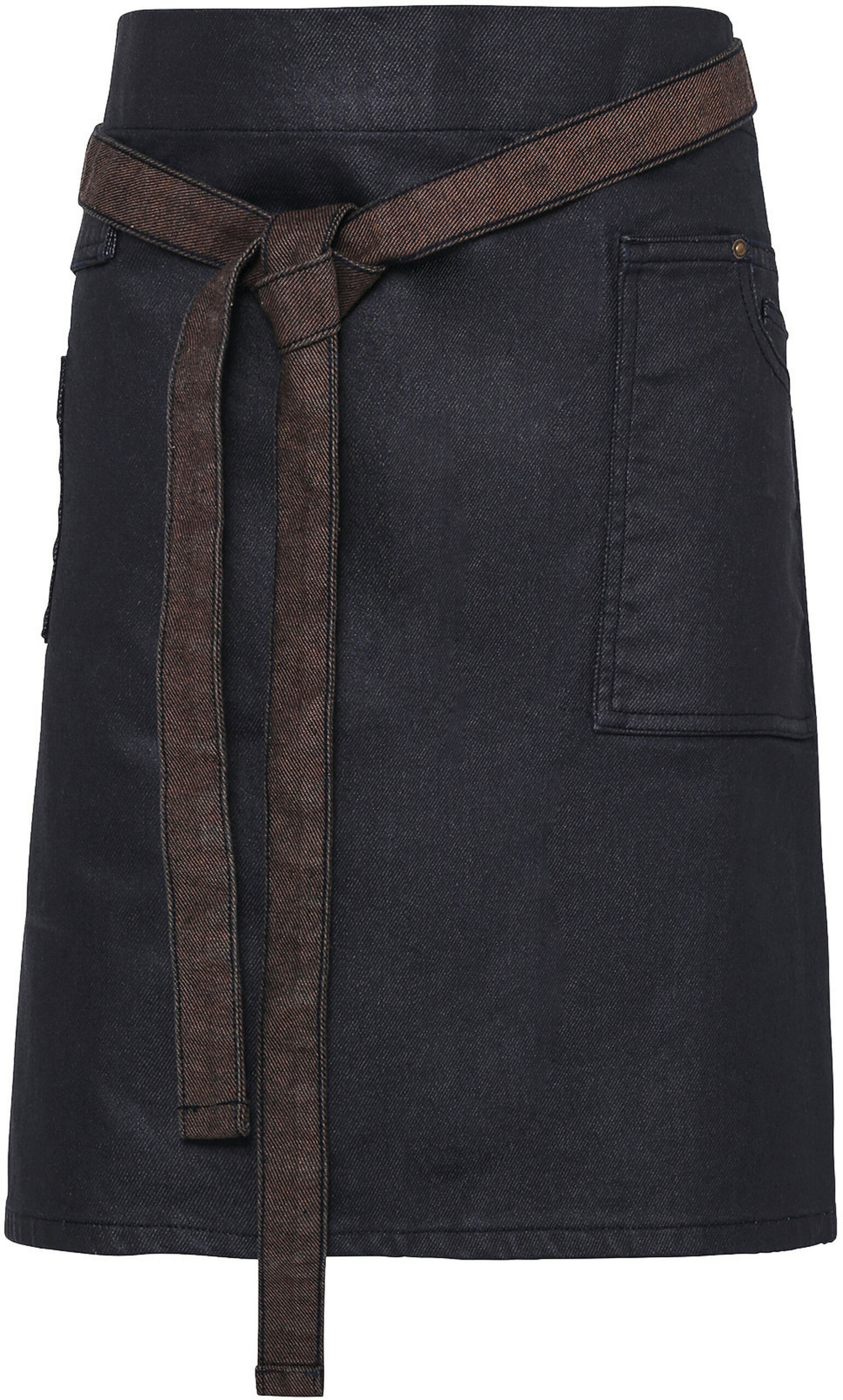 Indigo-brown-denim