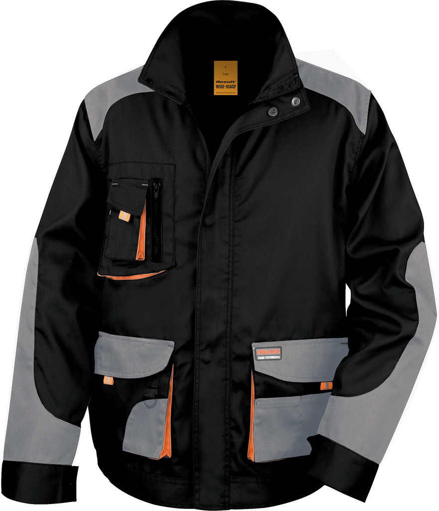 Black-grey-orange