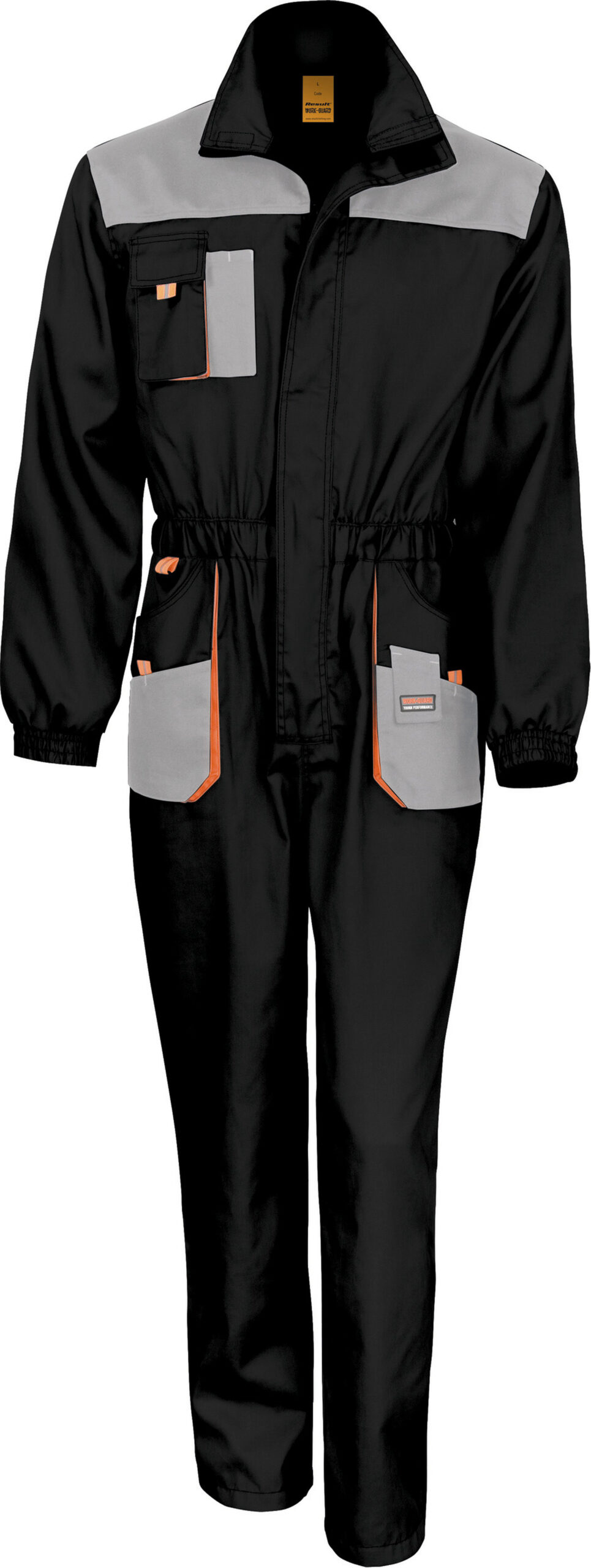 Black-grey-orange
