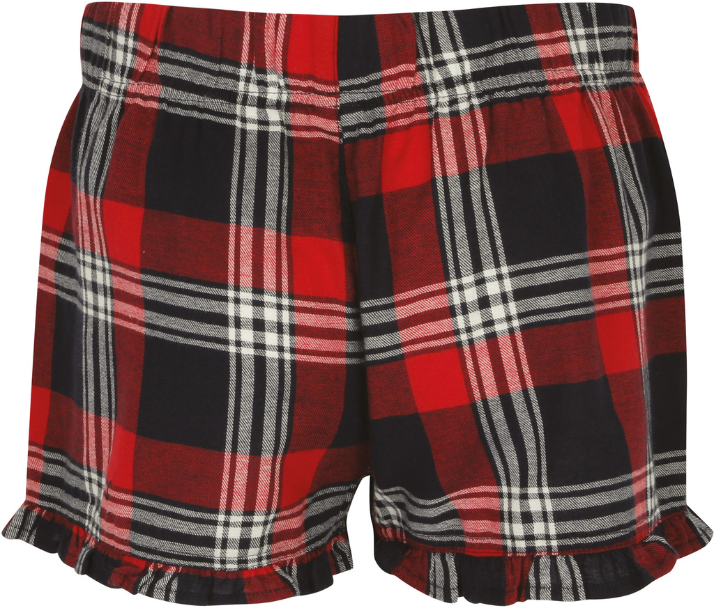 Red-navy-check