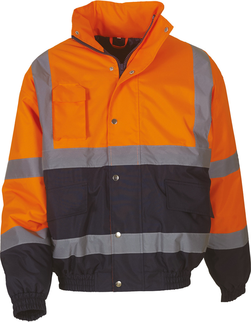 Hi-vis-orange-navy