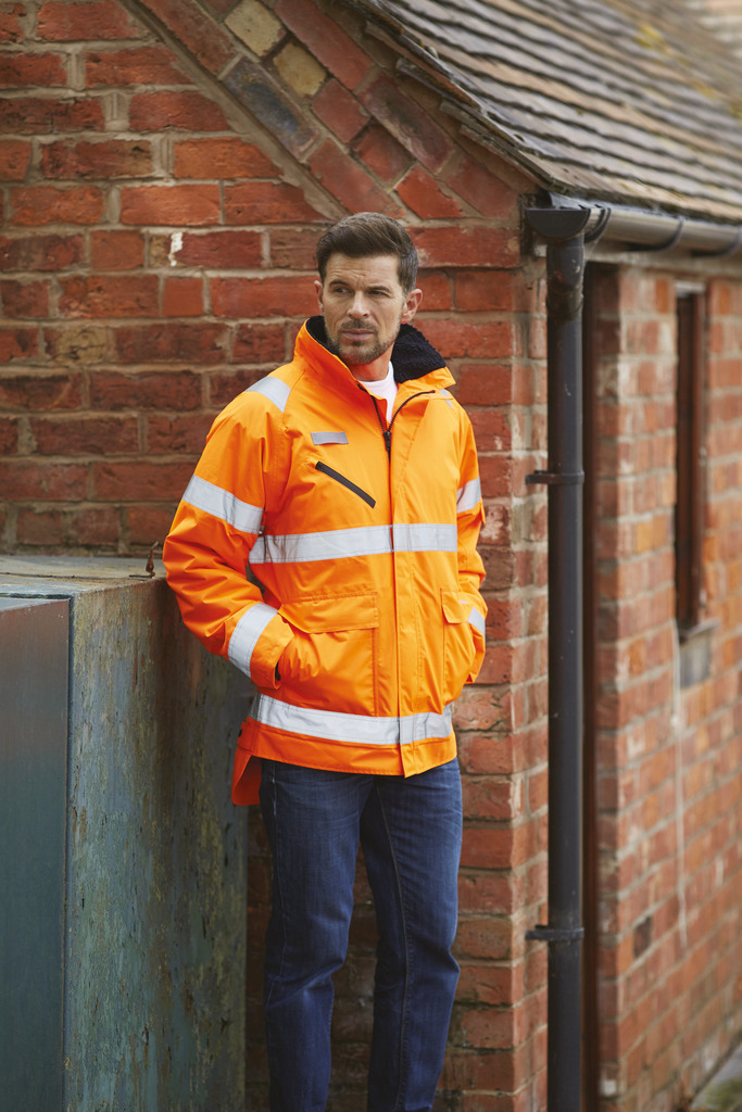Hi-vis-orange-navy