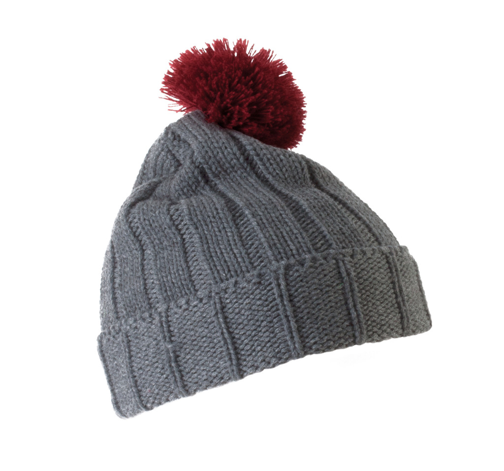 Grey-burgundy